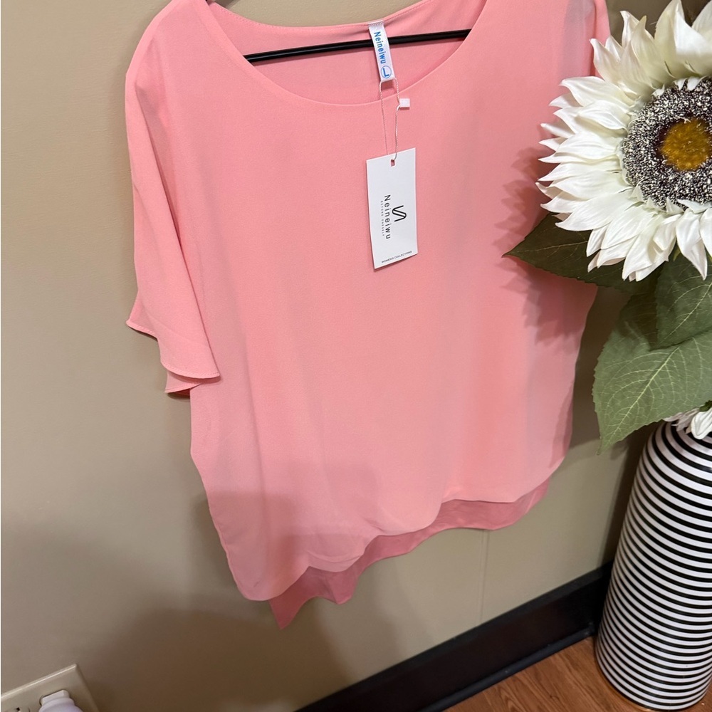Women’s Lightweight Pink Blouse -